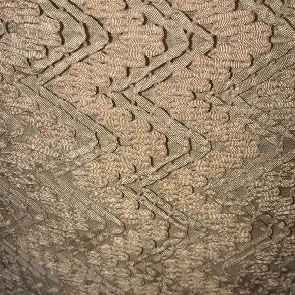 Vintage 40s 50s Mancini beige textured 2 pc dress & jacket set mod size XS RARE - Picture 6 of 15